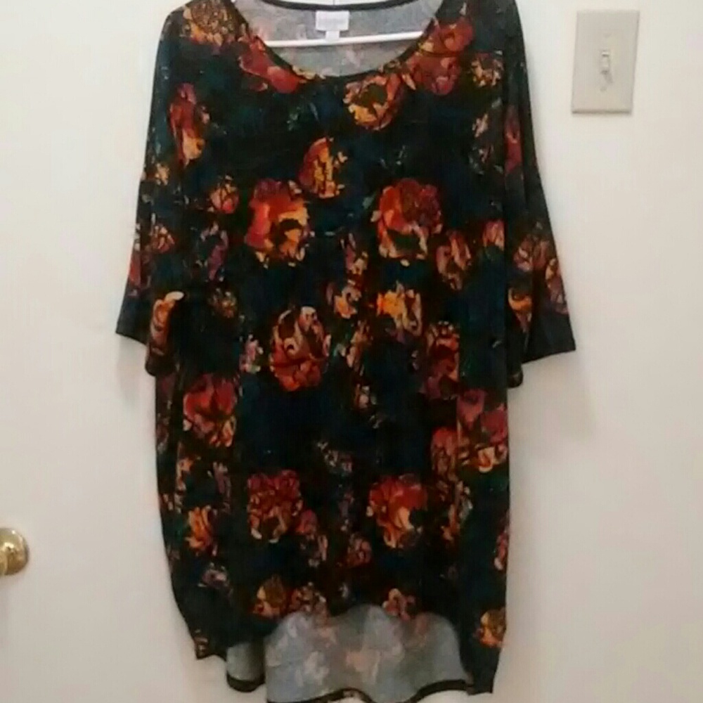 Lularoe multi-colored top